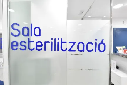 Sala de esterilización